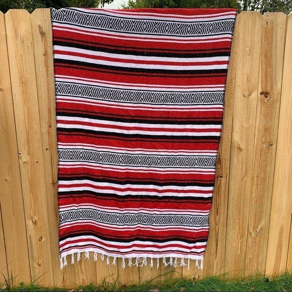 Black Canyon Outfitters Blanket Southwestern Tribal Pattern, Camp Throw 80 x 42